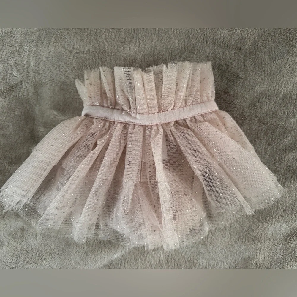 Tutu Du Munde Bebé “Las Vegas” Cape Neck Choker in Rosehip Pink | 18-24 M
